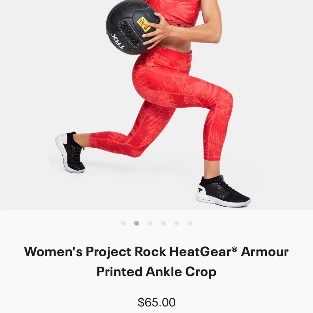 Women’s Project Rock Heatgear leggings🌺
